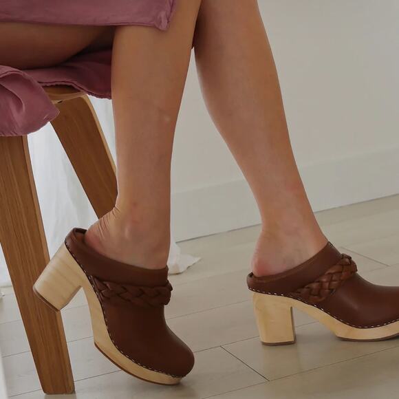 NEW dolce vita Hila Heels in Saddle Leather - Picture 7 of 15